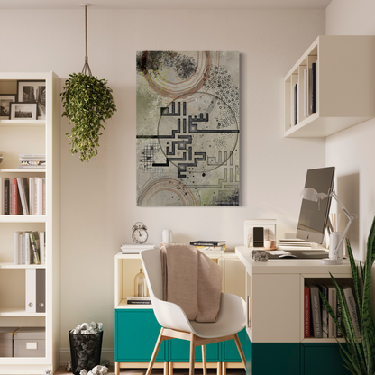 Bismillah Modern Islamic Wall Art Print Free Shipping Australia